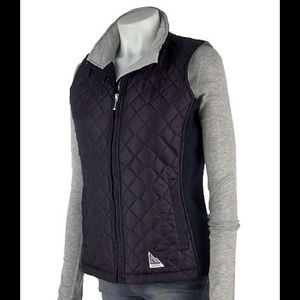 SERAC Brown Quilted Ski Vest