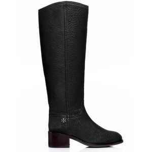 Tory Burch Fulton Boots Size 7.5 Black