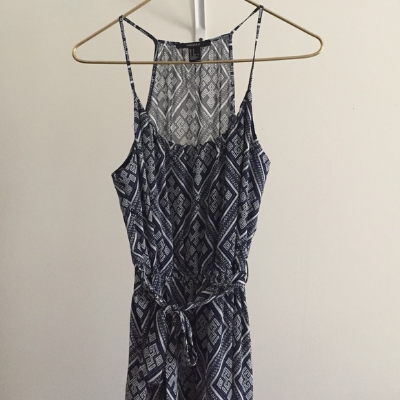Maxi dress with slits