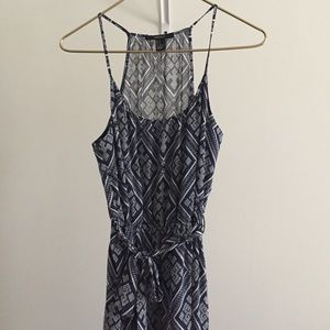 Maxi dress with slits