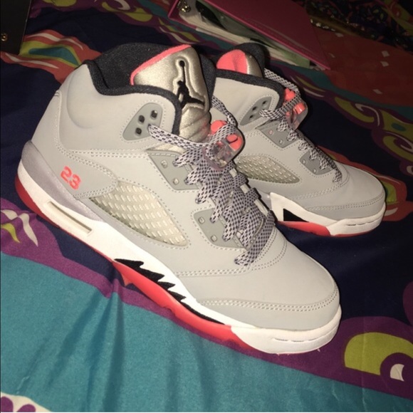 Jordan 5 "Hot Lava" ‼️‼️SOLD‼️‼️THROUGH Ⓜ️ - Picture 3 of 4