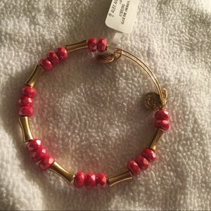 NWT Alex & Ani Amaranth Glade Beaded Bangle