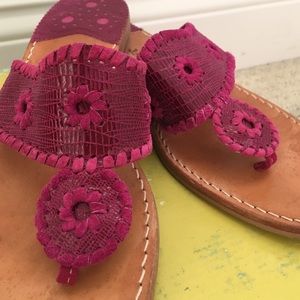 Jack Rogers pink sandals