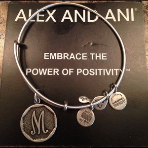 Alex and Ani M Initial