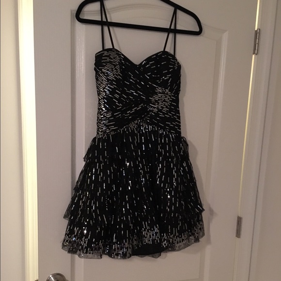 Black/silver Cocktail Dresd