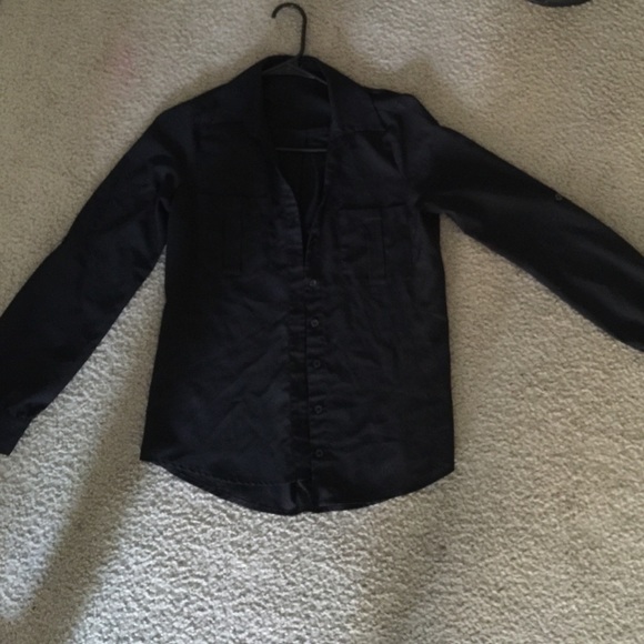 Cute black blouse