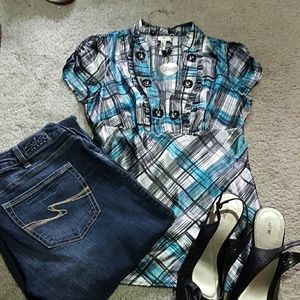 Silky adorable top