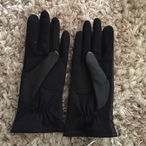 JCREW leather tech gloves - Picture 2 of 2