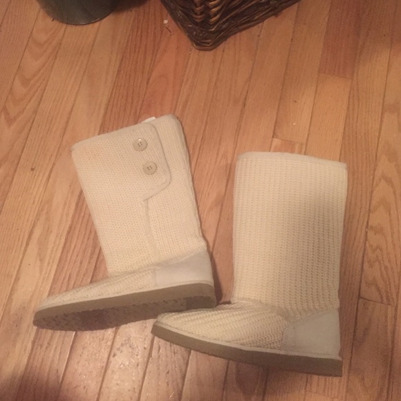 Cue winter boots, worn only once!