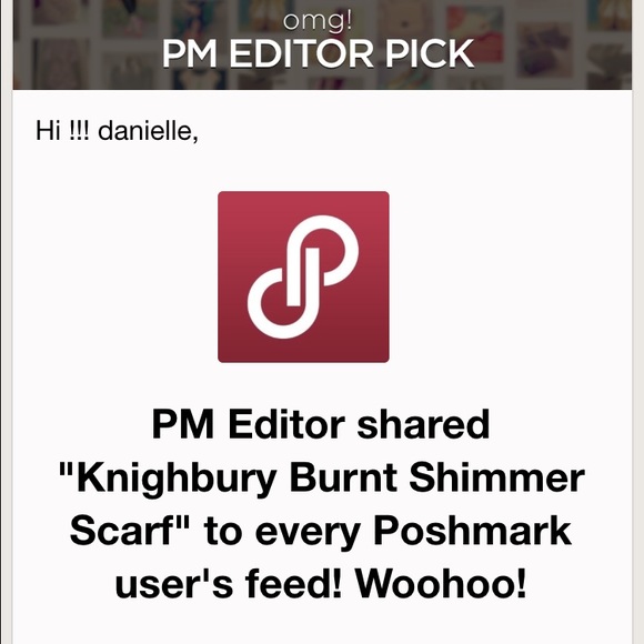 Knighbury Pink Print Scarf - Picture 4 of 4