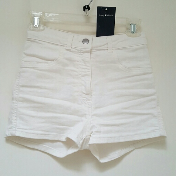 Brandy Melville White Shorts