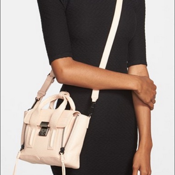 SOLD NWT 3.1 Phillip Lim Mini Pashli Blush Leather - Picture 4 of 4