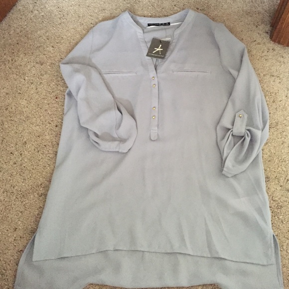 3/4 Sleeve Chiffon Blouse