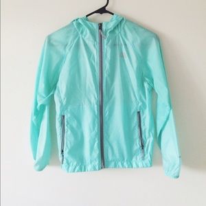 North face mint windbreaker