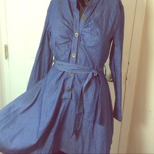 Denim Marilyn Monroe Dress.