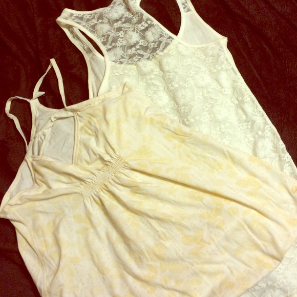 TWO tops for the price of one! AE & Abercrombie