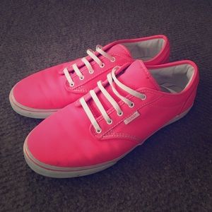Bright Pink Vans