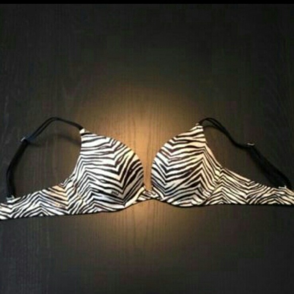 Zebra push up bra Buy $10 Trade $15 - Picture 2 of 2