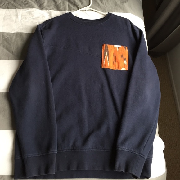 volcom navy crewneck