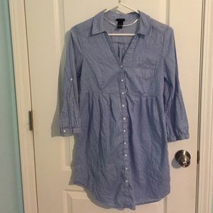 3/4 sleeve H&M striped dress