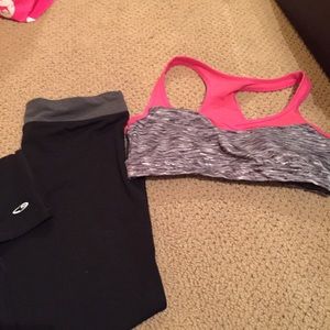 Sports bra and workout leggings the perfect pair❤️