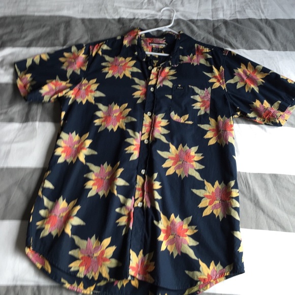 RVCA button down shirt