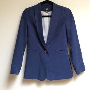 H&M blue blazer