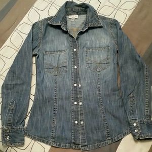 Tailored Denim Shirt