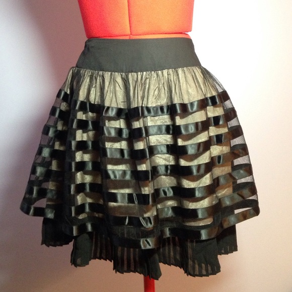 Flirty cocktail mini skirt