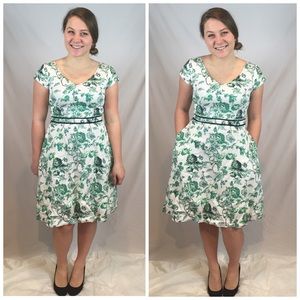eShakti Floral Printed Dress