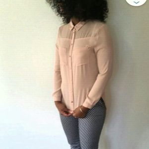 Geometric print skinny pants