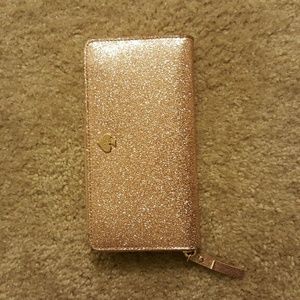 Sparkle pink kate spade wallet