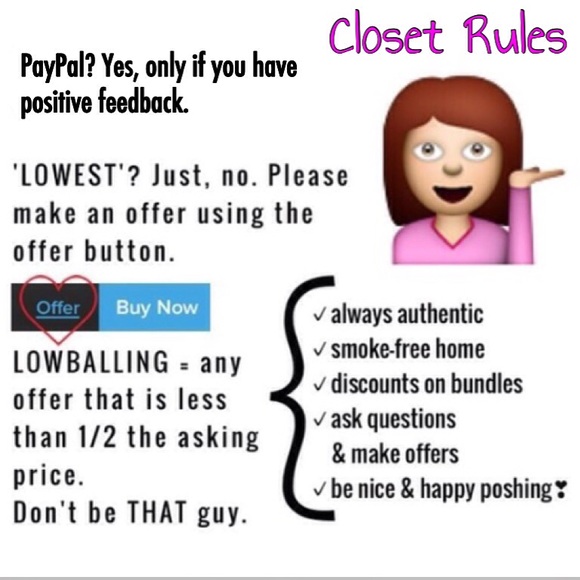 Please Follow Closet Rules