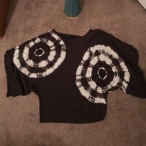 INC Brown Tie Dye Sweater