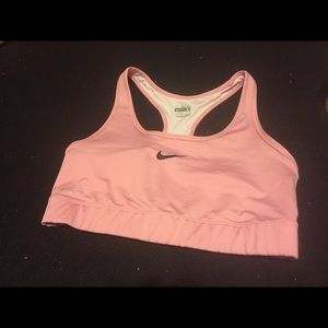 Pink Nike Fit Sport Bra.