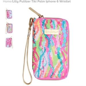 iPhone 6-6s Lilly Pulitzer wristlets BRAND NEW