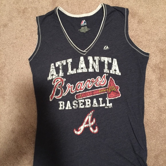 Majestic Atlanta Braves sleeveless t-shirt
