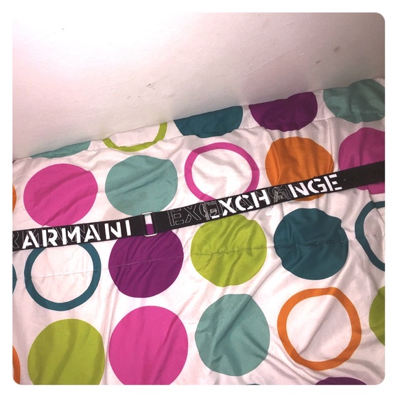 Armani Exchange belt.