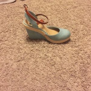 Blue wedges