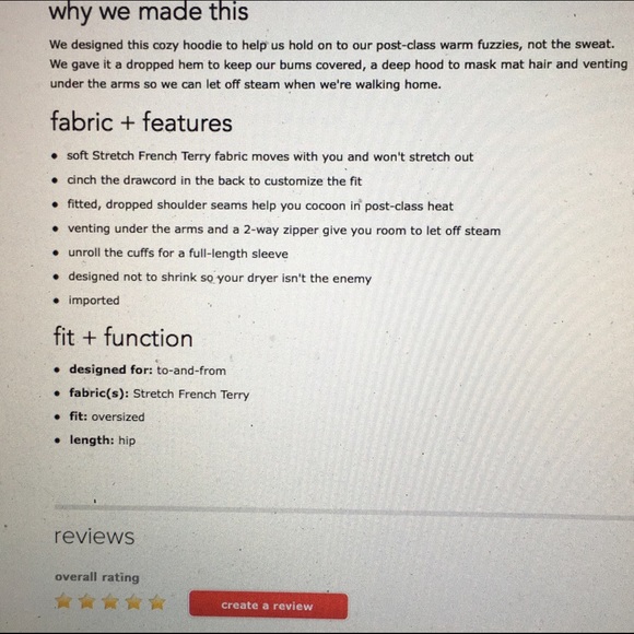 Lululemon Hold Your Om Hoodie - Picture 3 of 4