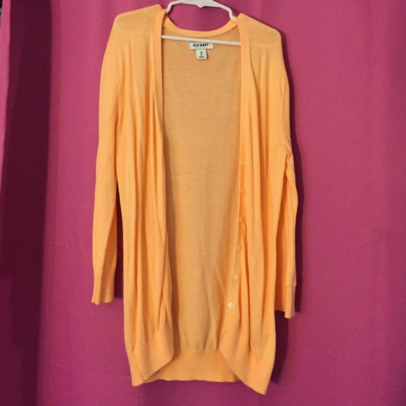 3/4 length sleeve cardigan coral