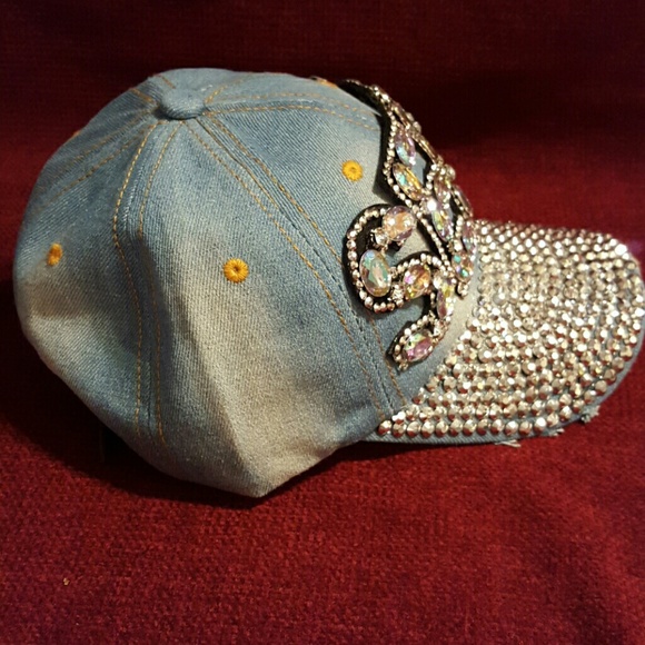 Denim hat - Picture 3 of 4