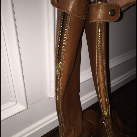 J Crew Field Boots (retail $328) size 9, like new - Picture 3 of 4