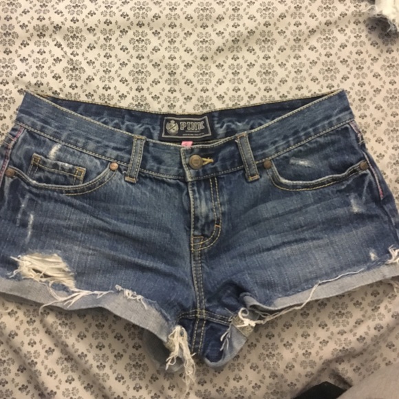 Pink Victoria secret shorts size 2