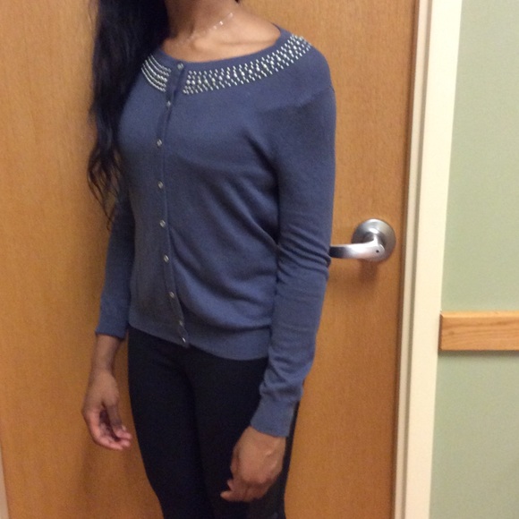 Mossimo supply co beaded cardigan; beautiful new - Picture 2 of 4