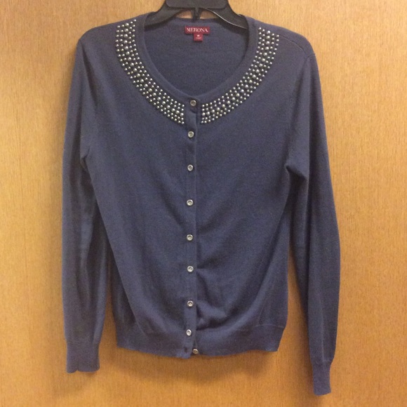 Mossimo supply co beaded cardigan; beautiful new - Picture 4 of 4