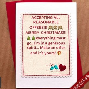 ACCEPTING ALL OFFERS