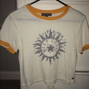 Kendal and Kylie crop top