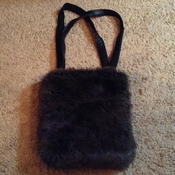 Small Faux Fur Bag