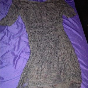 navy blue short dress